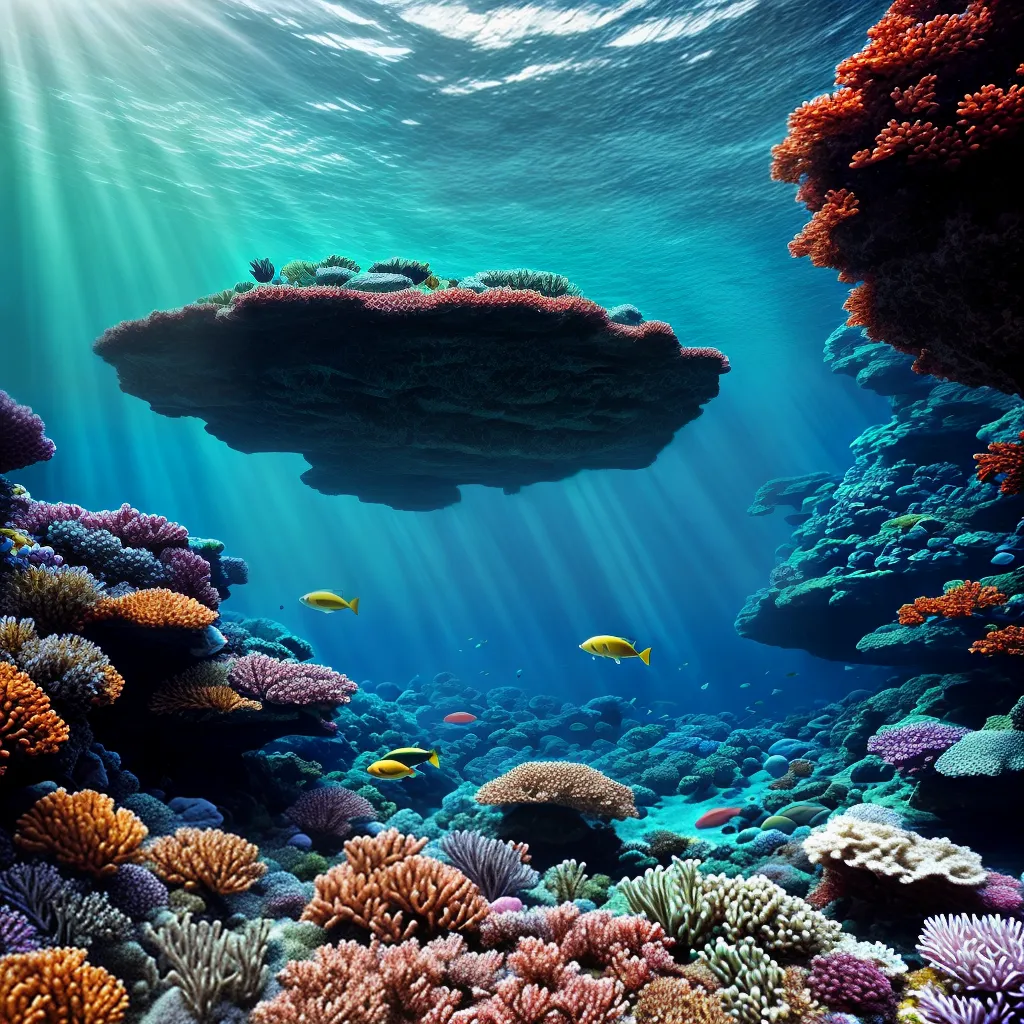 Fotos oceano sonho submerso criaturas coral