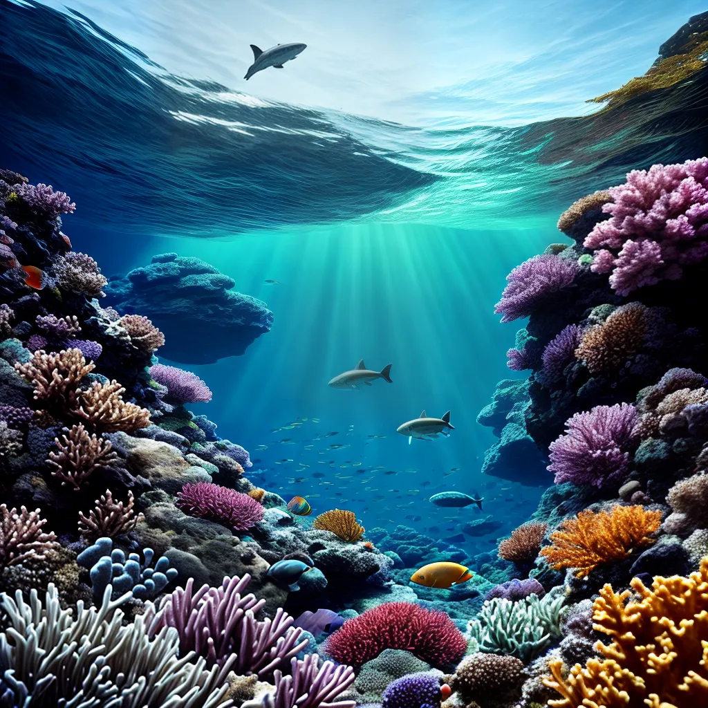 Fotos oceano tubarao peixe coral sonhos
