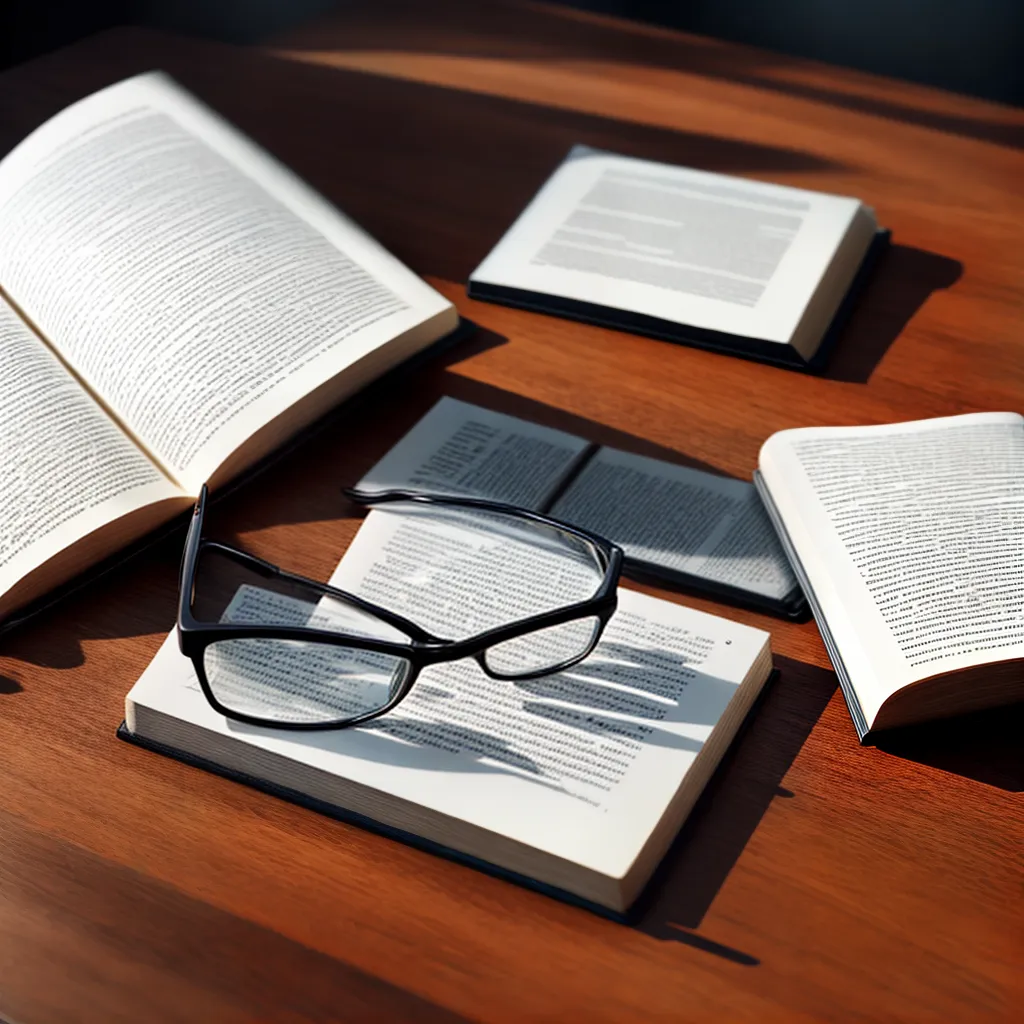 Descubra o Significado de Sonhar com Óculos e Percepção 4 Fotos oculos livro mesa