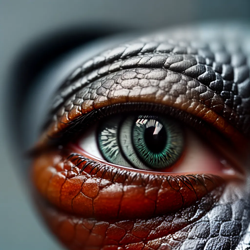 Desvendando o Significado de Sonhar com Repteis no Zoológico 3 Fotos olho cobra sonhos zoo