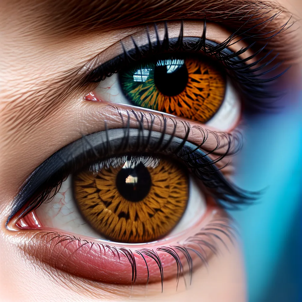 Ocular: O significado de sonhar com olhos 2 Fotos olho colorido simbolo sonhos 1