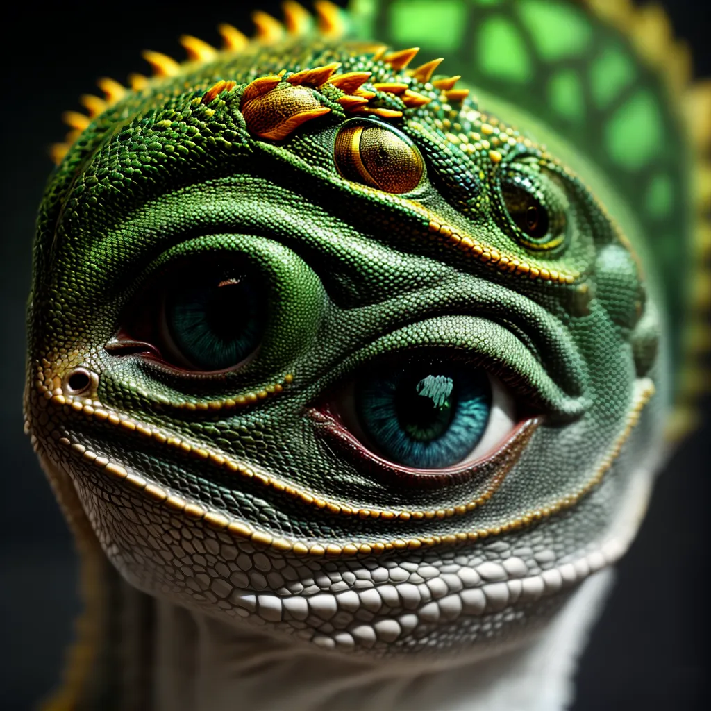 Réptil no Sonho: O que Significa? 3 Fotos olho iguana sonho simbolismo