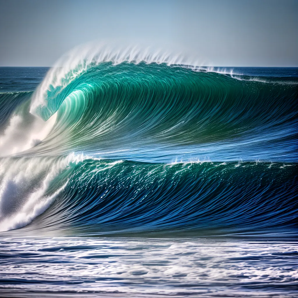Fotos onda gigante praia sombra