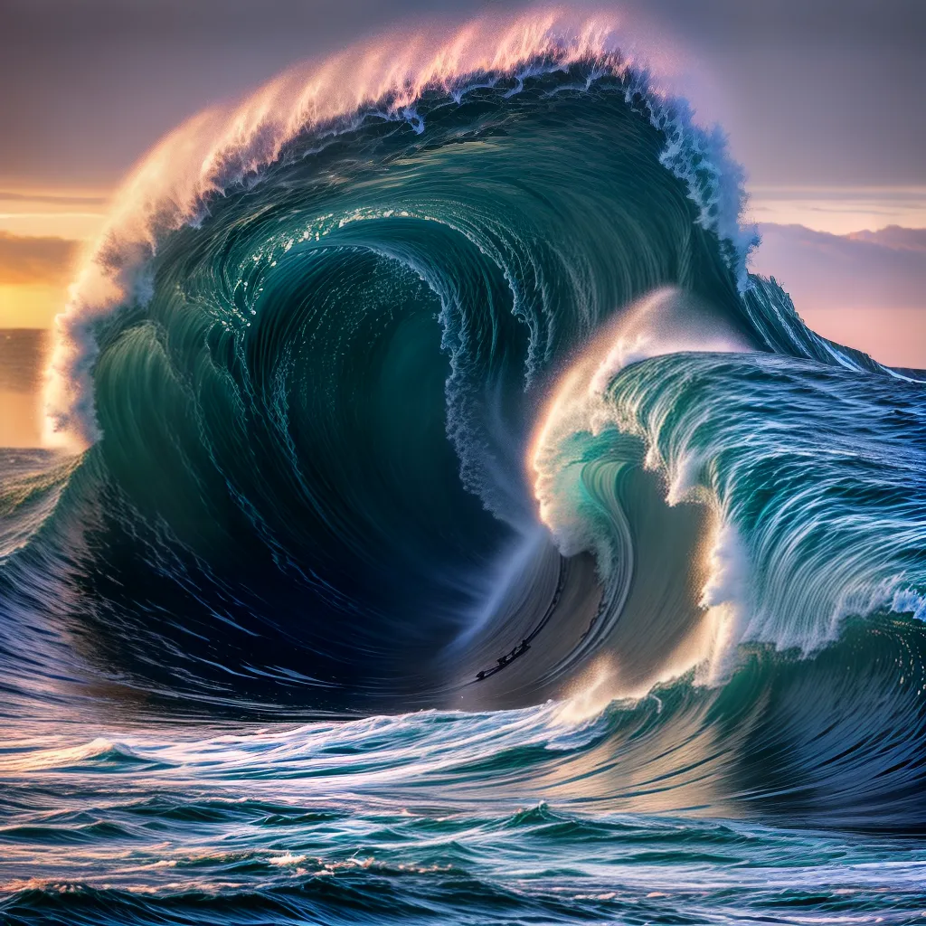 Osada na interpretação: entenda o significado de sonhar com ondas gigantes 3 Fotos onda poderosa barco ameaca