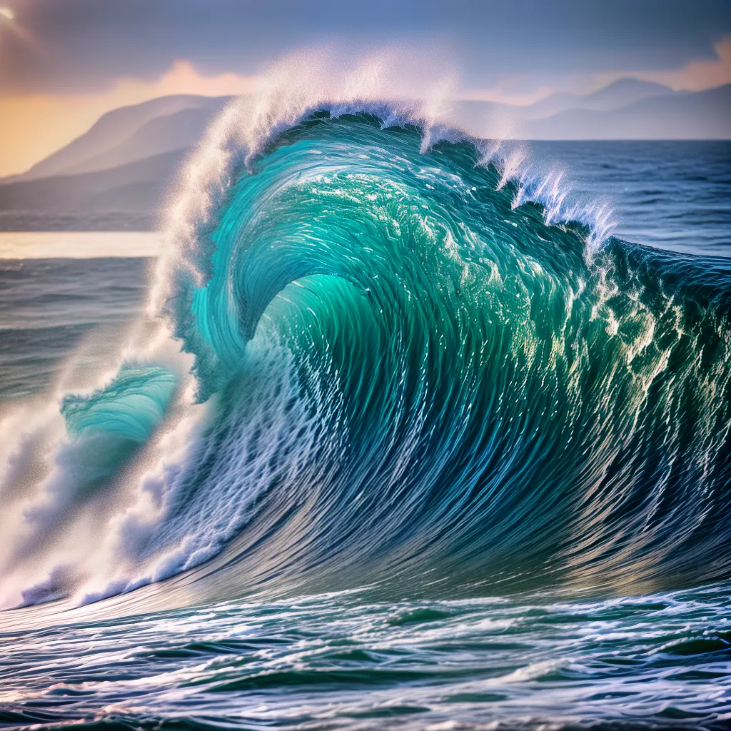O Que Quer Dizer Sonhar com Onda? 2 Fotos onda poderosa praia incerteza graca
