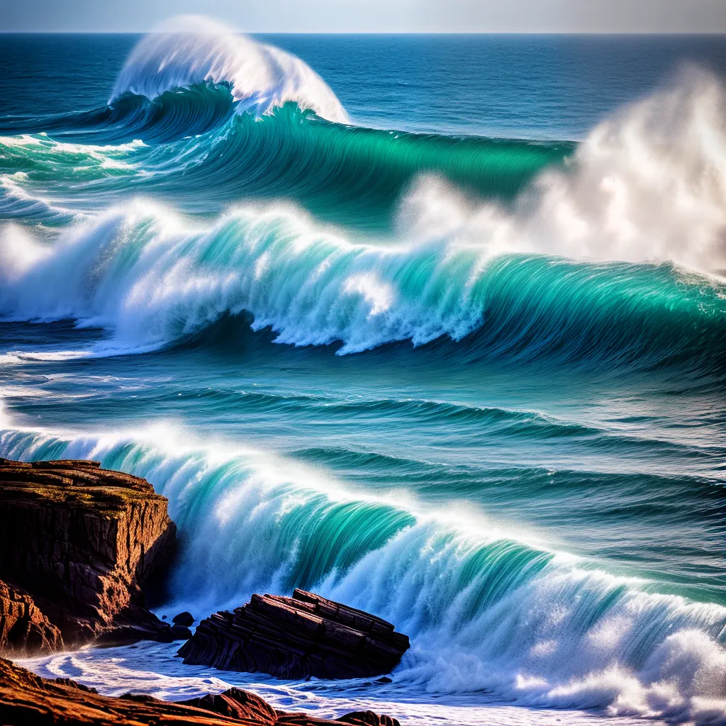 O Que Quer Dizer Sonhar com Onda? 3 Fotos onda poderosa transformacao praia