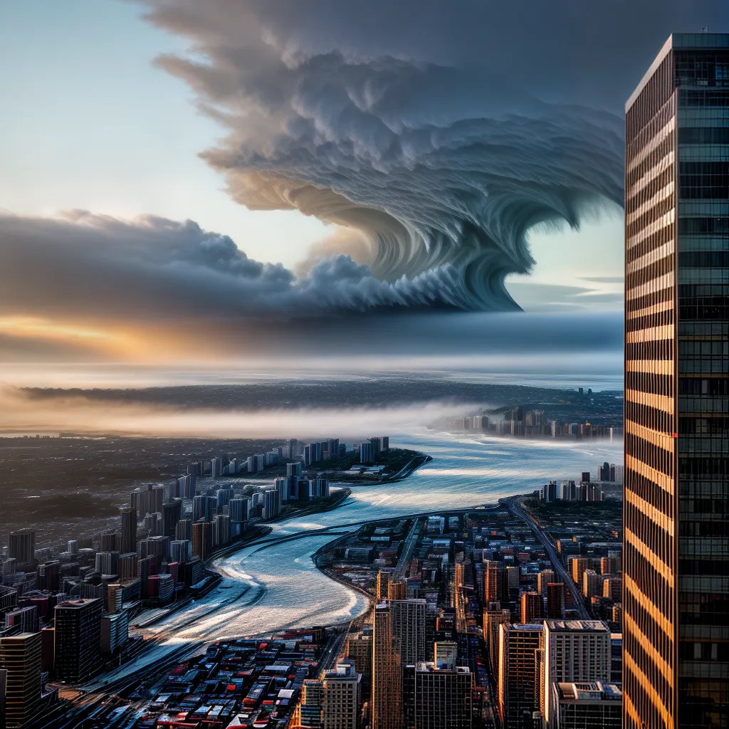 Fotos onda tsunami devastacao cidade