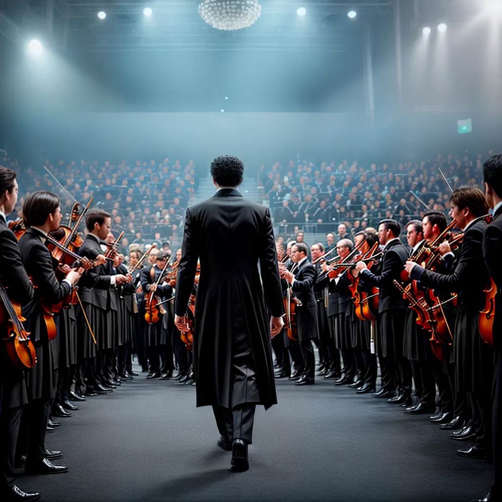 Sonhar com Orquestra: qual é o significado? 2 Fotos orquestra conducao harmonia meta