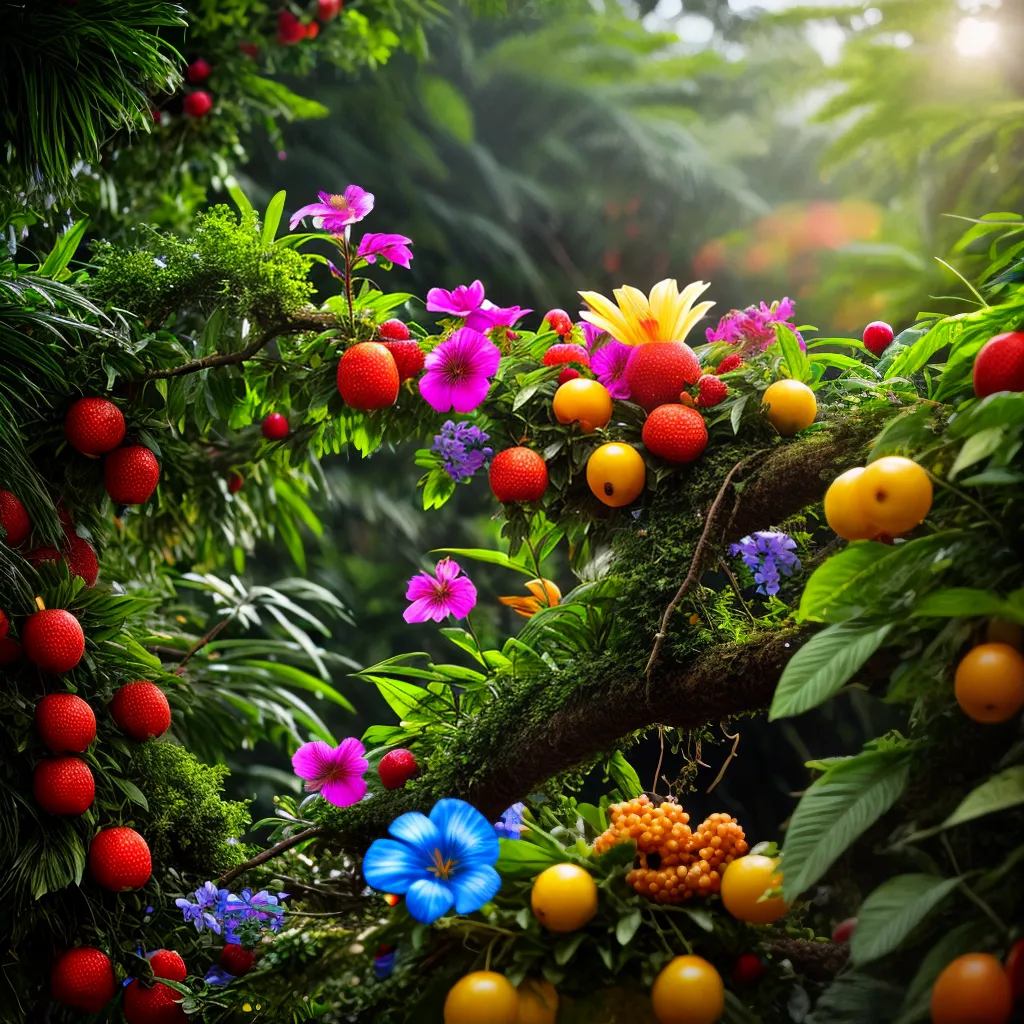Desvendando o Significado dos Sonhos com Orquestras Frutíferas Selvagens 2 Fotos orquestra frutas jungle colorido