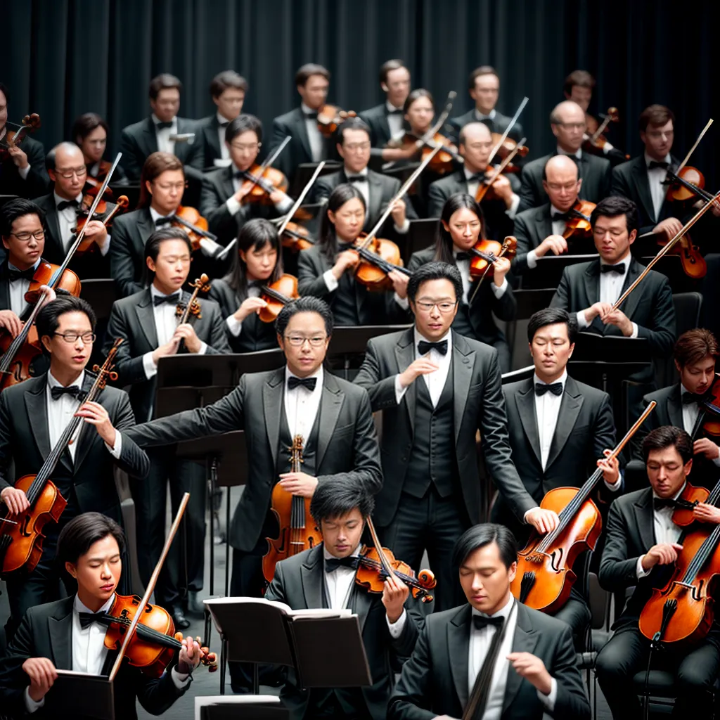 Fotos orquestra harmonia equilibrio