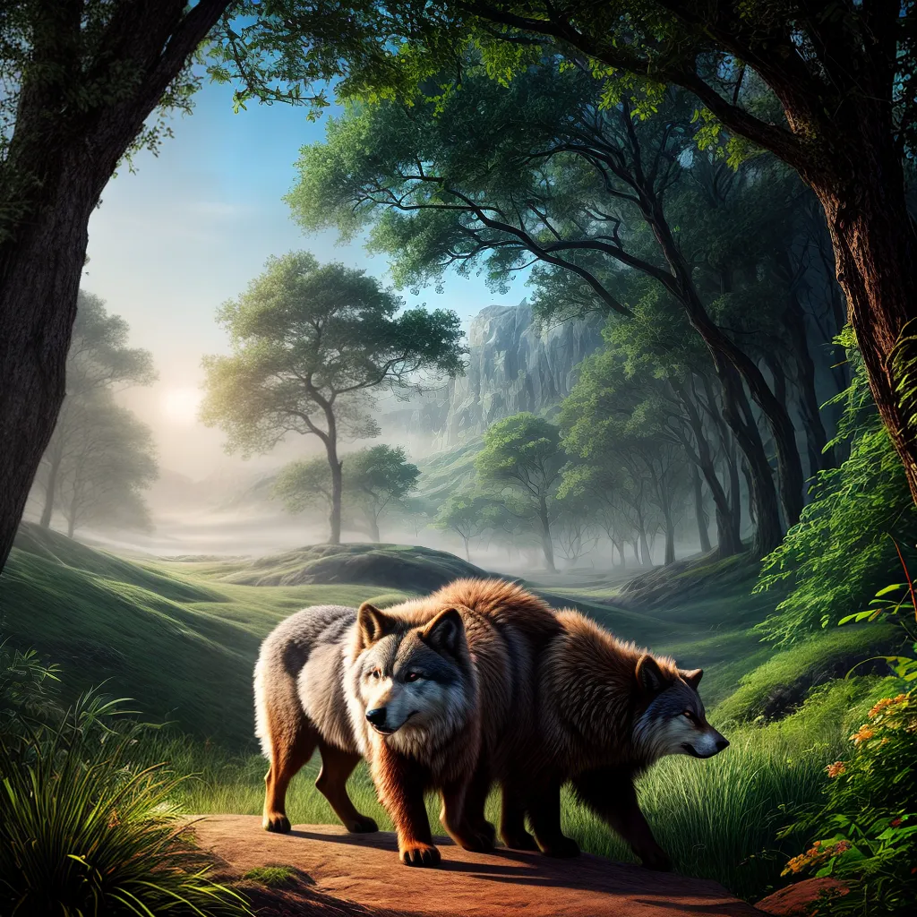 Fotos paisagem animais simbolos luz