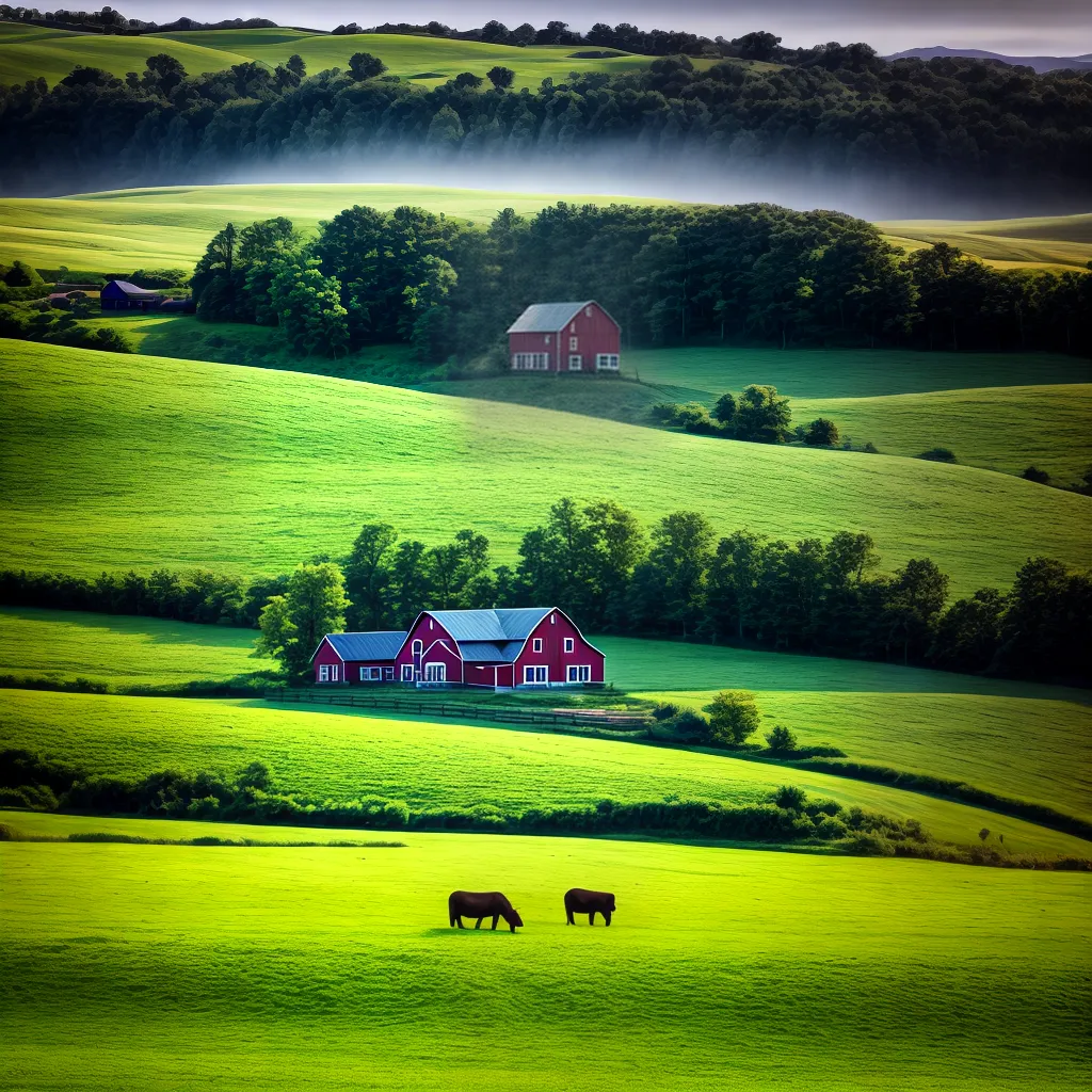 ismo Rural? 6 Fotos paisagem campo serenidade fazendas