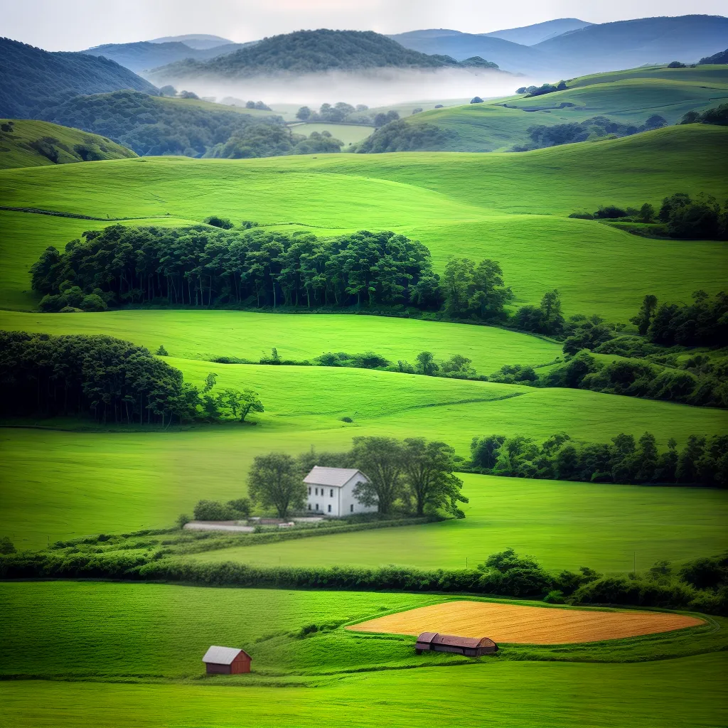 Fotos paisagem campo sonhos serenidade