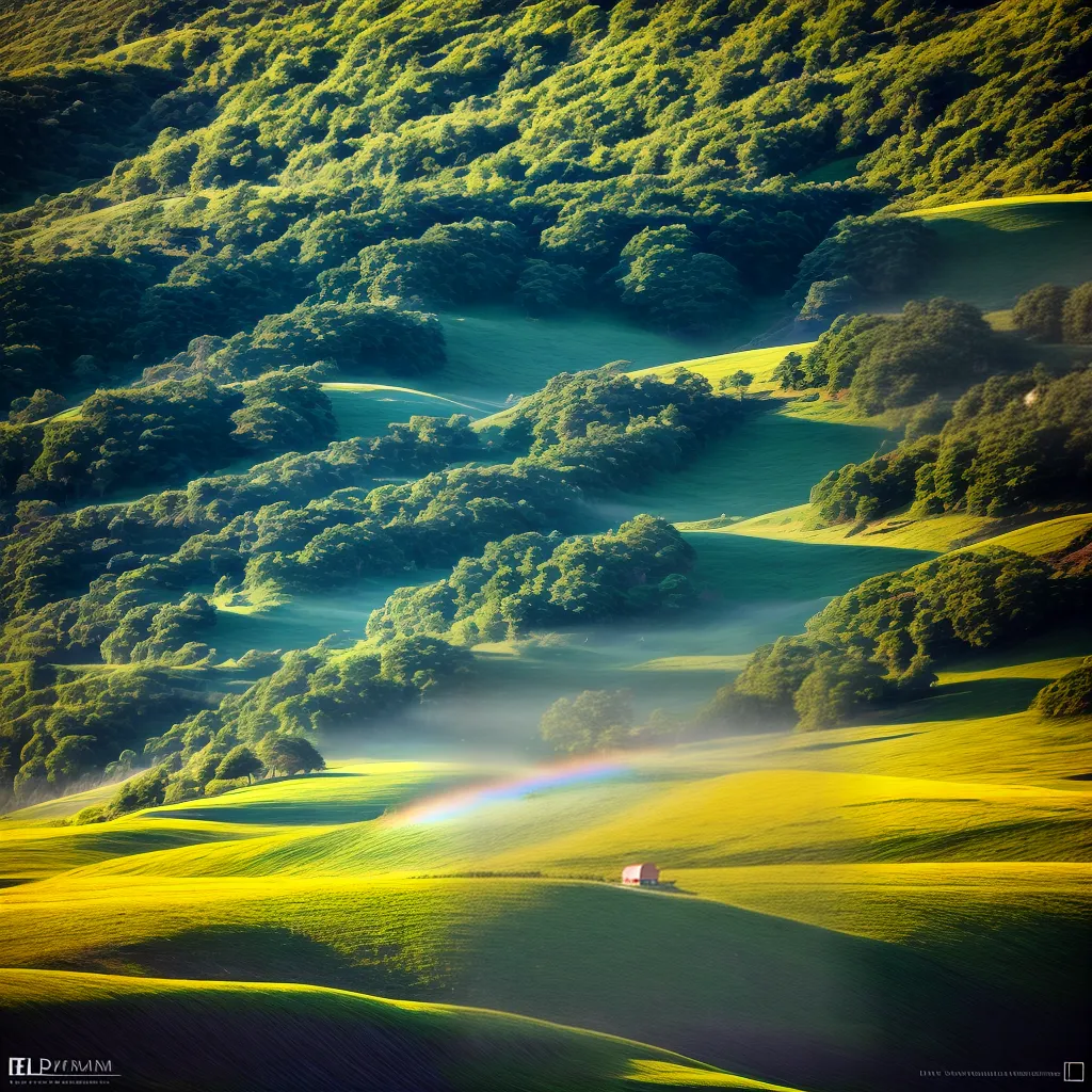 Fotos paisagem colorida aventura arcoiris
