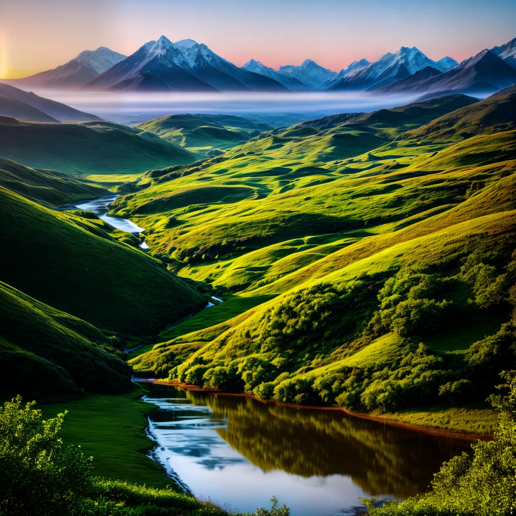 Visão Panorâmica: Descubra o Significado de Sonhar com Paisagens 2 Fotos paisagem sonho aventura rio montanha