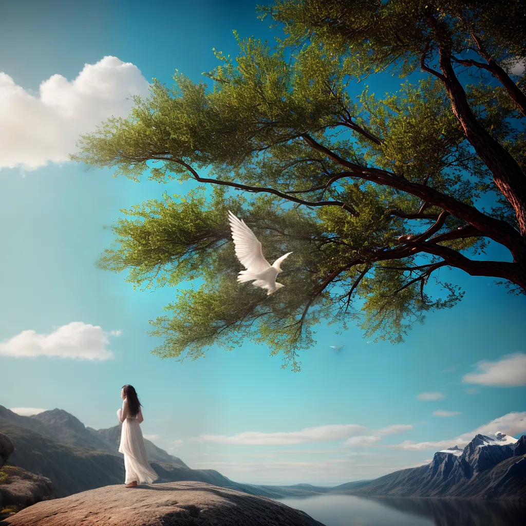 Pássaro branco: o que significa sonhar com aves 2 Fotos paisagem sonho passaro branco