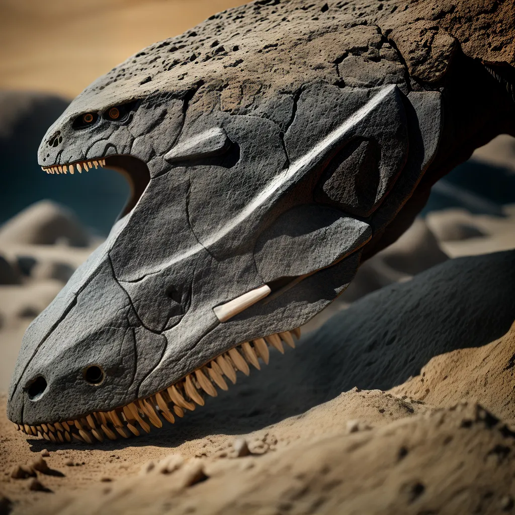 Fotos paleontologo descoberta fossil dinossauro