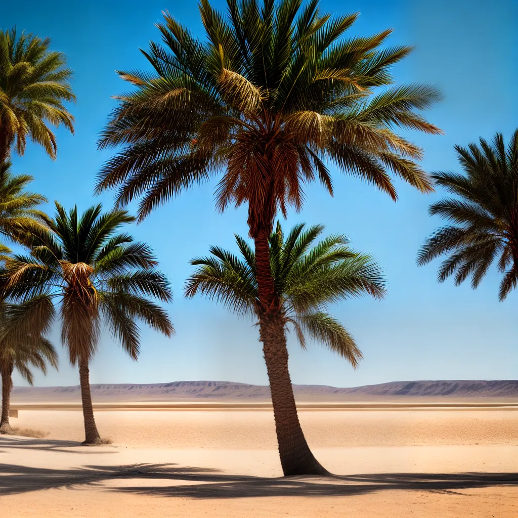 Despertar: Descubra o significado de sonhar com um oásis no deserto. 5 Fotos palm deserto amanhecer viagem oasis