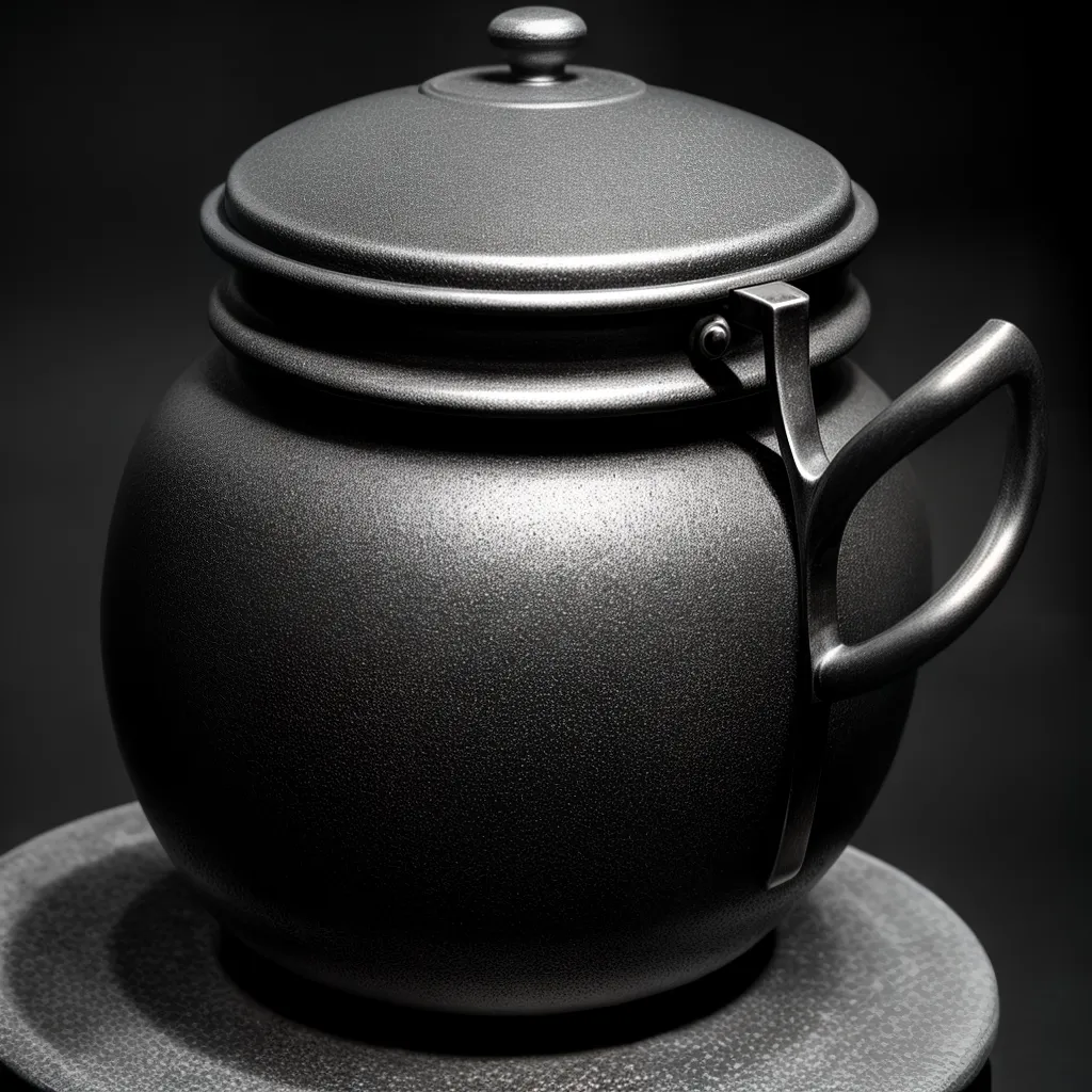 Fotos panela ferro mente vapor