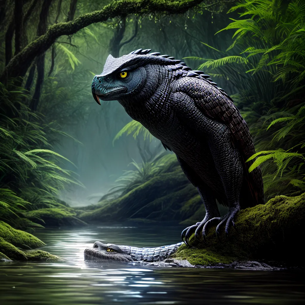 Mistério Revelado: Significado de Sonhar com Crocodilos e Corujas 4 Fotos pantano olhos crocodilo coruja sonhos