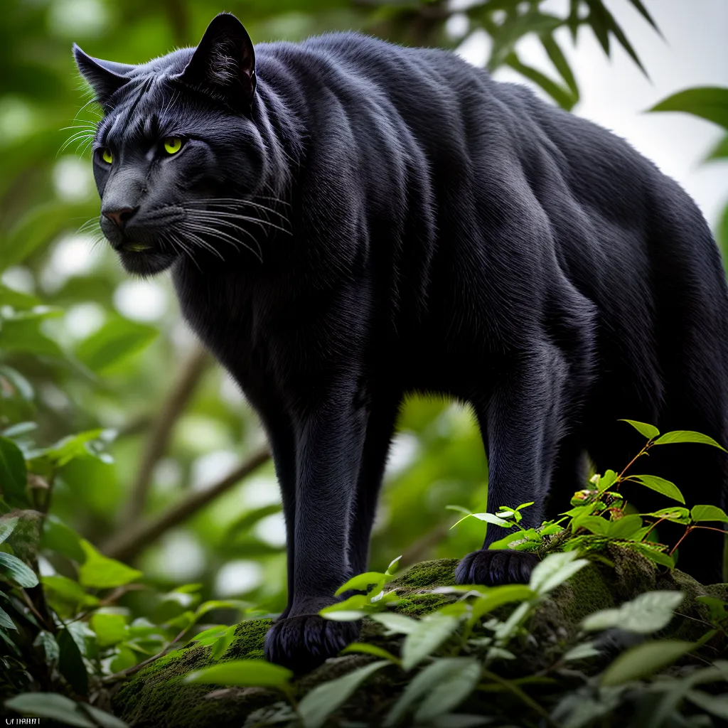 Fotos pantera selva misterio olhos amarelos
