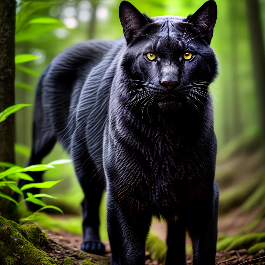 Fotos pantera verde olhos misterio poder