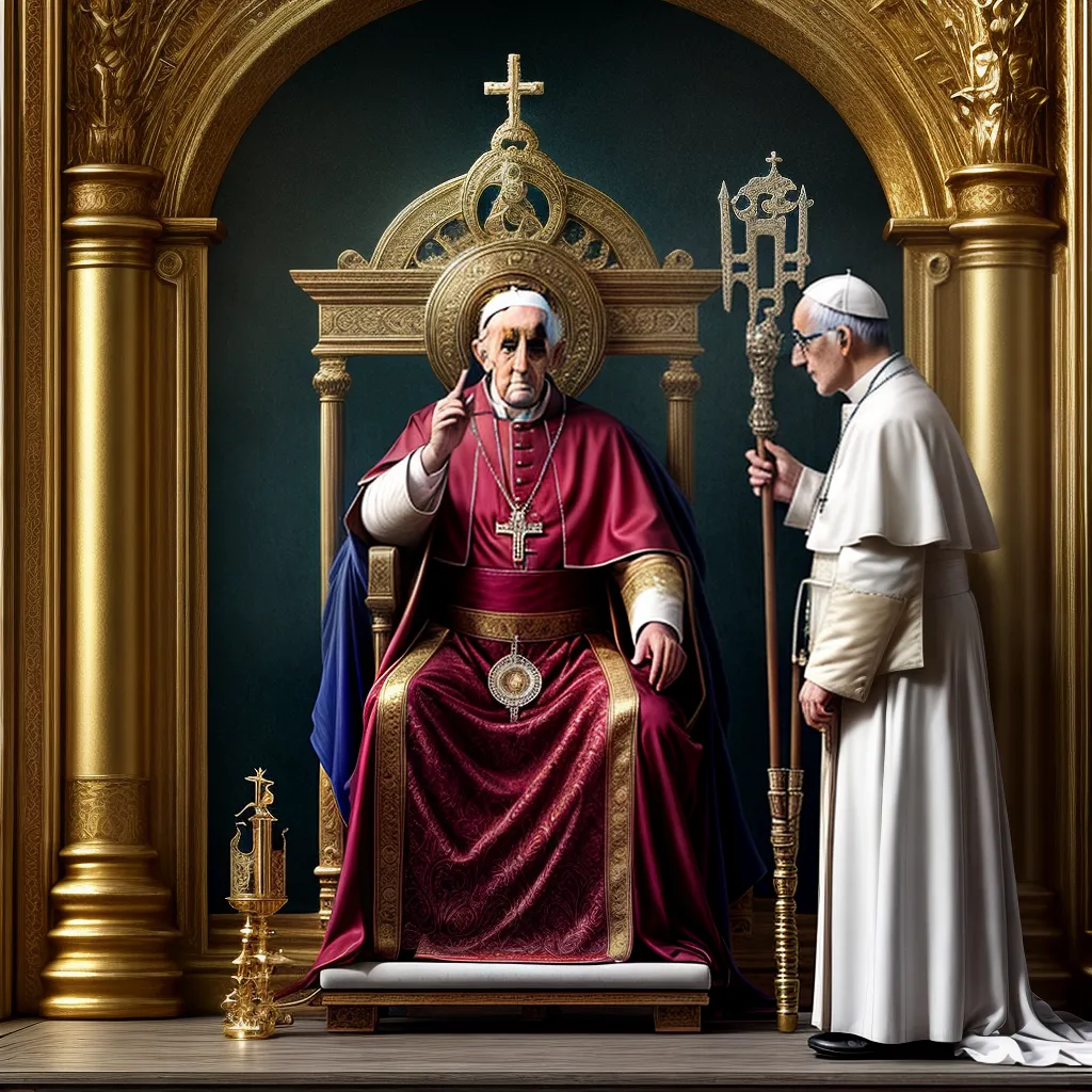 Desvendando o Mistério: O Significado do Papa no Tarot 12 Fotos papa tarot trono livro espiritualidade