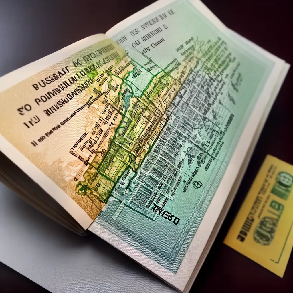 Fotos passaporte dinheiro mapa viagem 1