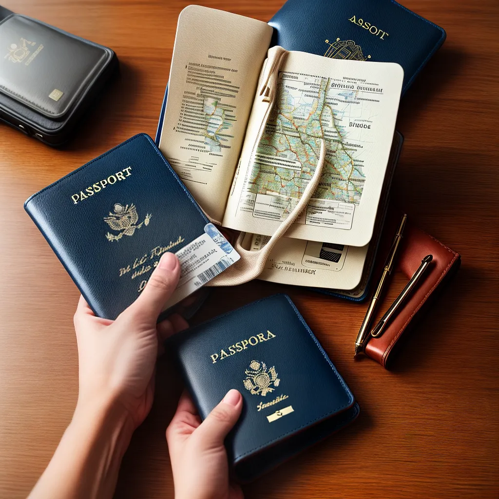 Fotos passaporte viagem aventura mapa mala
