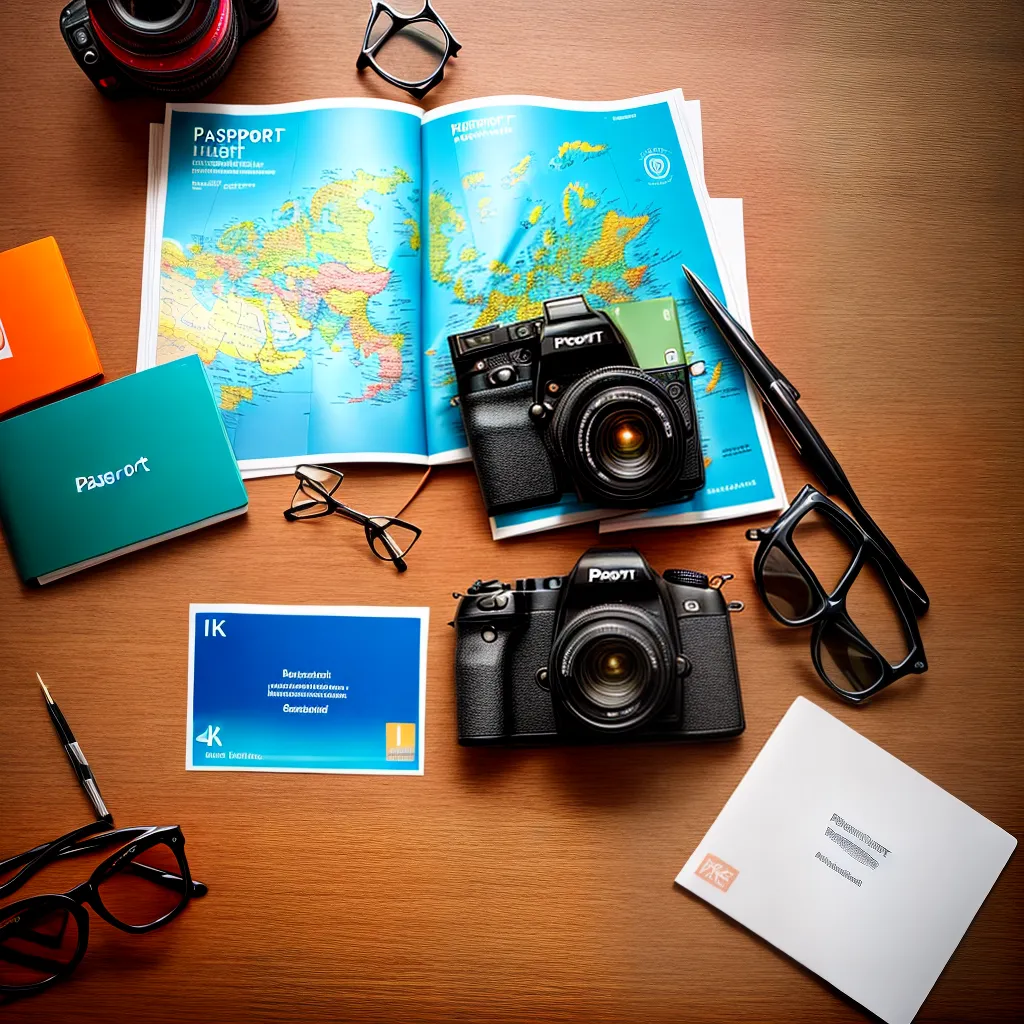 Descubra o Significado de Sonhar com Viagem Turística 3 Fotos passaporte viagem aventura mapa