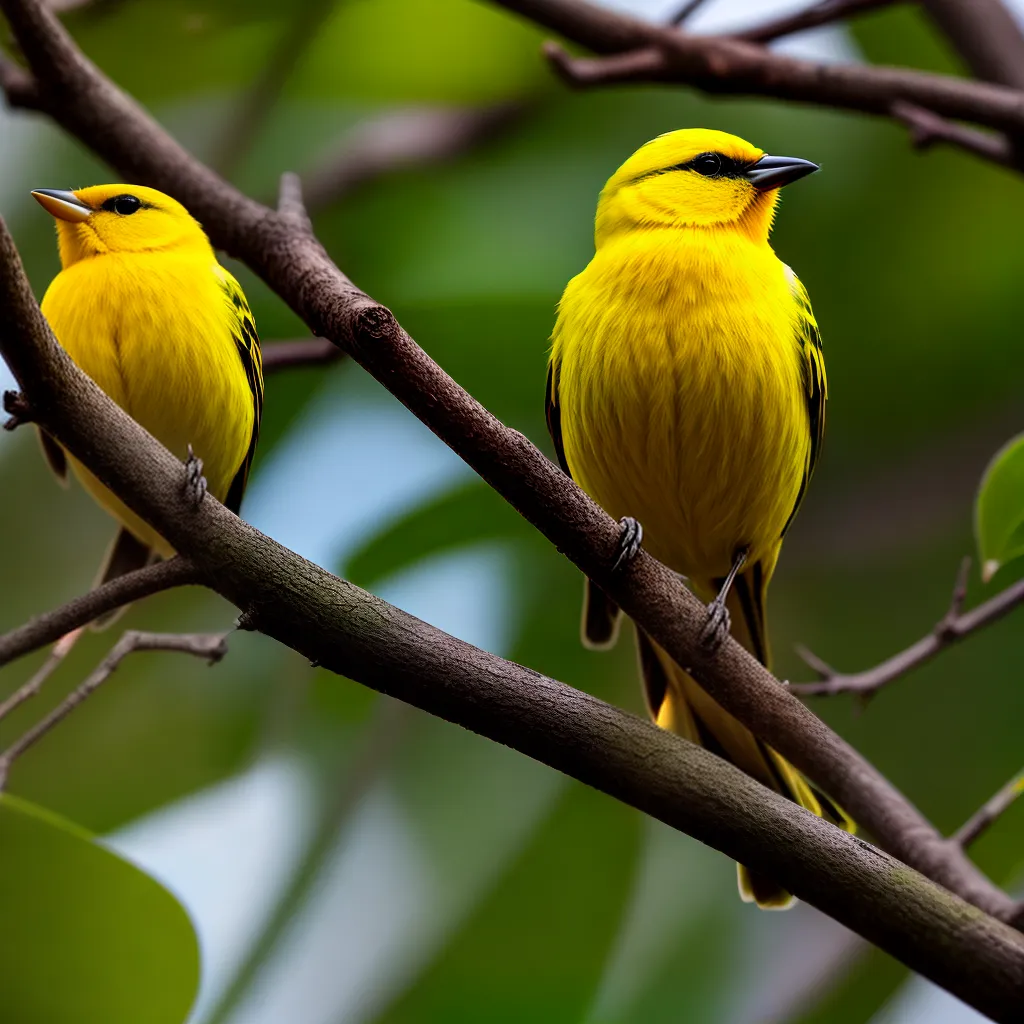 Sintaxe dos Sonhos: Qual o Significado de Sonhar com Pássaro Cantor? 4 Fotos passarinho amarelo cantando liberdade