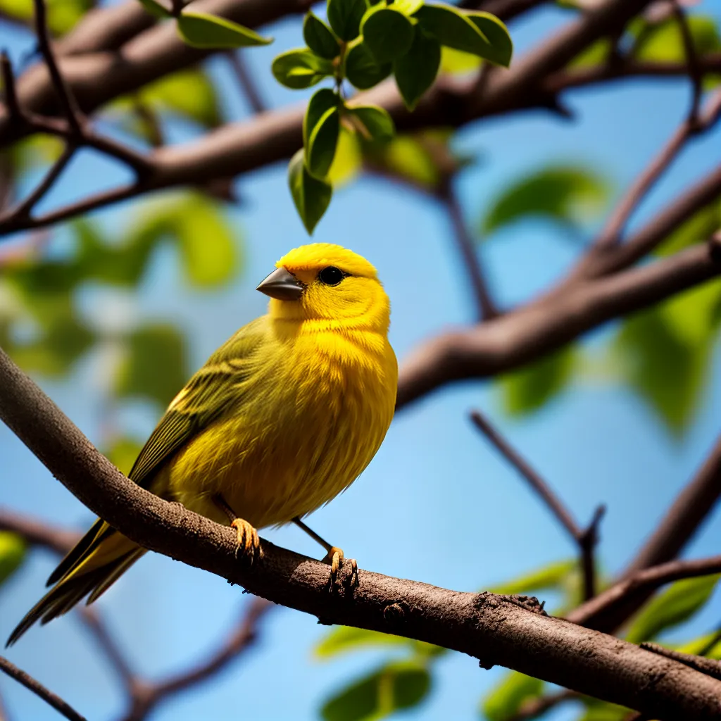 Fotos passaro amarelo alegria liberdade