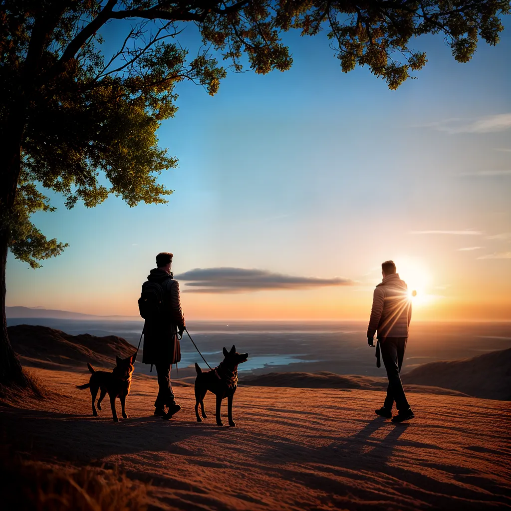 Qual o Significado de Sonhar com Cachorro: Reflexões sobre Amizade, Lealdade e Proteção 6 Fotos passeio cao por do sol lealdade