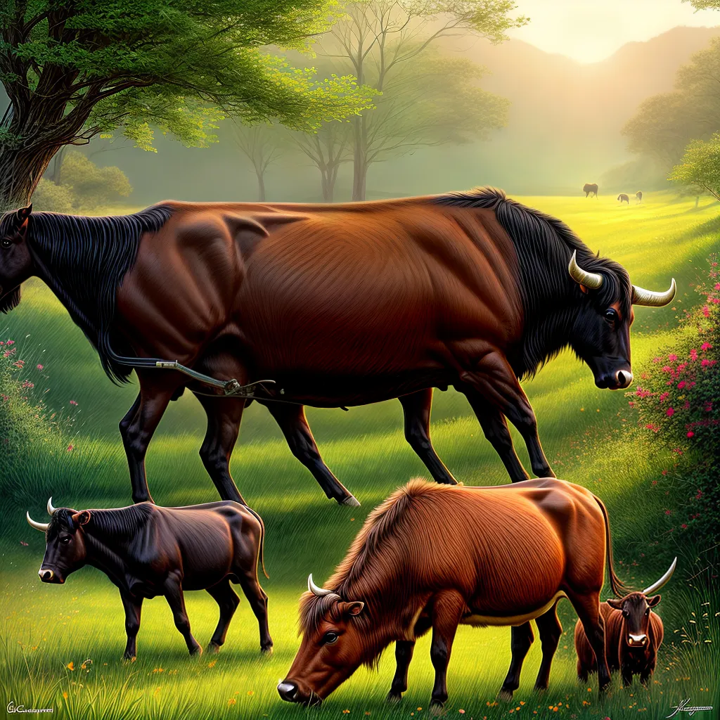 Fotos pasto cattle ceu azul serenidade