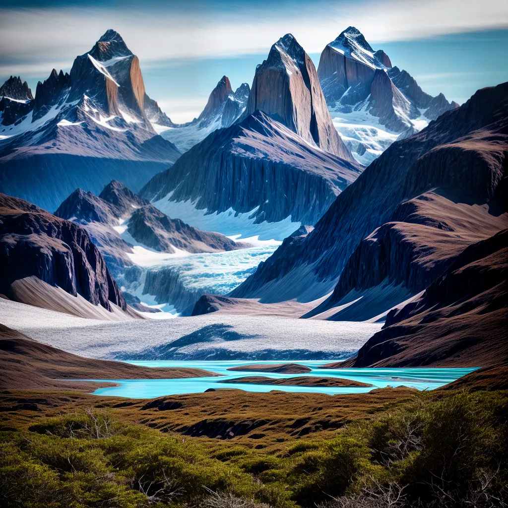 Patagônia: Explorando os significados dos sonhos 3 Fotos patagonia montanhas lagos glaciais sonhos