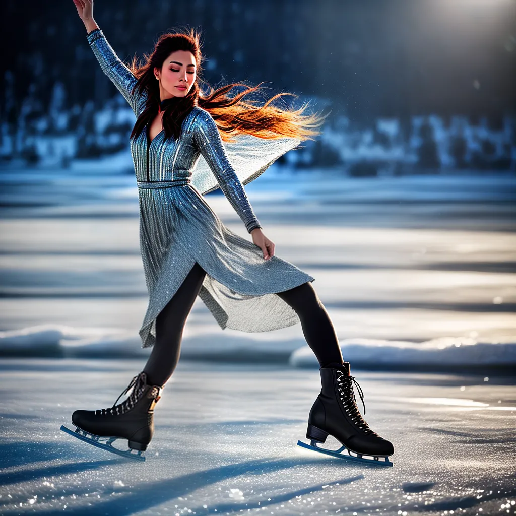 Desvendando mistérios: O que significa sonhar com patinação? 4 Fotos patinador sonhador gelo inverno