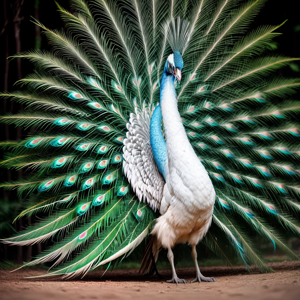 O Mínimo que Precisa Saber Sobre o Significado de Sonhar com Animais Raros 3 Fotos pavao branco raro