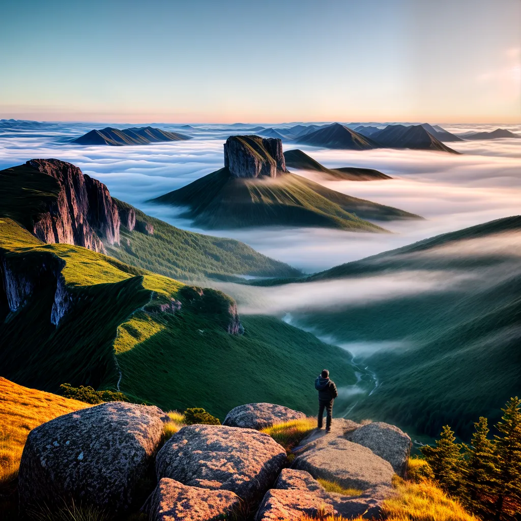 Significado de Sonhar com Salvação e Contemplação da Natureza 5 Fotos paz montanha ceu natureza gratidao