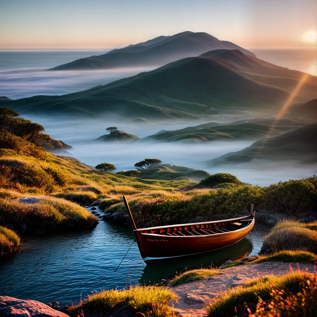 Navegando pelos Sonhos: O que Significa Sonhar com Barcos 3 Fotos paz por do sol mar barco liberdade 1
