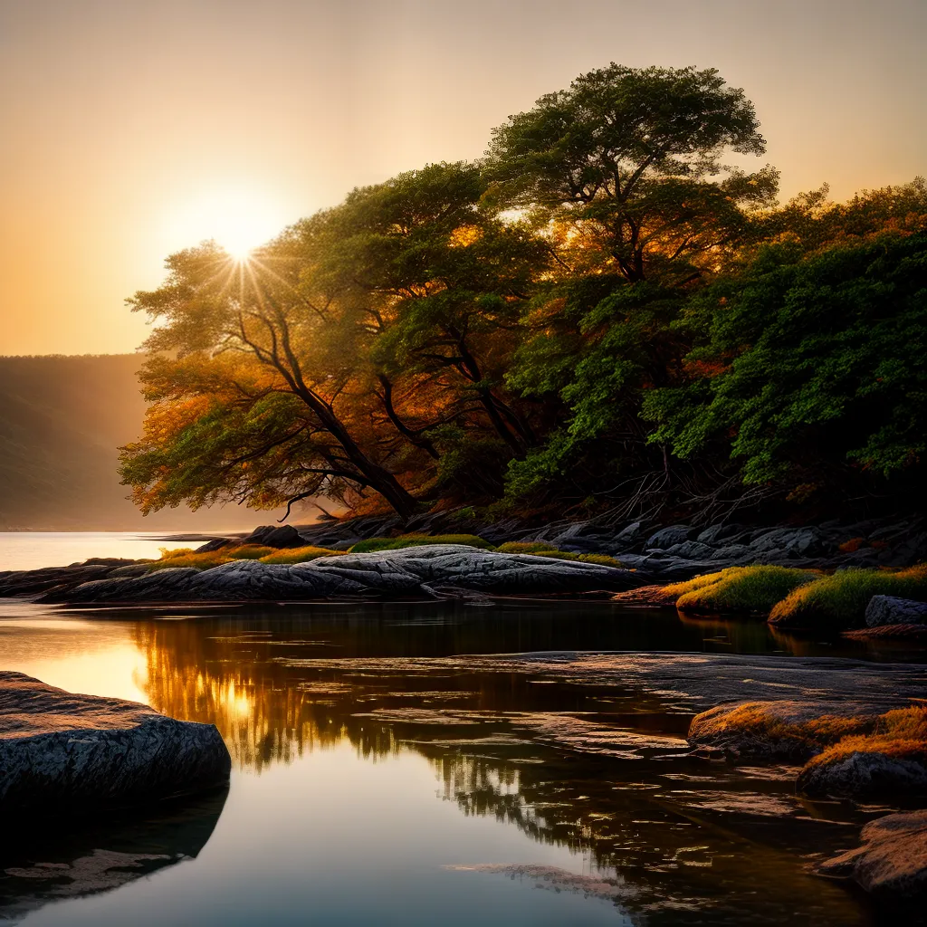 O que Significa Sonhar com Sol e Mar: O Sintoma de Harmonia 2 Fotos paz por do sol oceano brilho