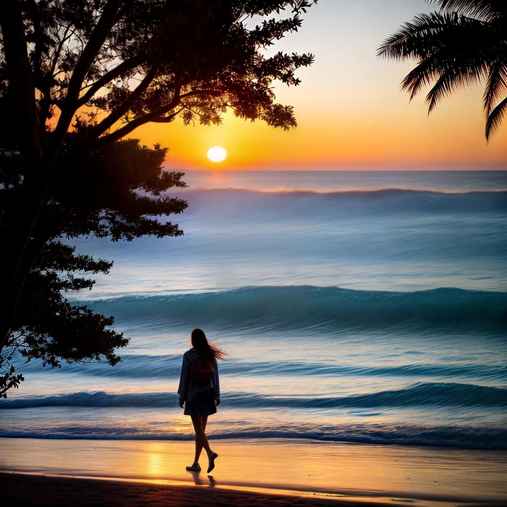O Que Significa Sonhar com Praias? 6 Fotos paz por do sol praia reflexao 1