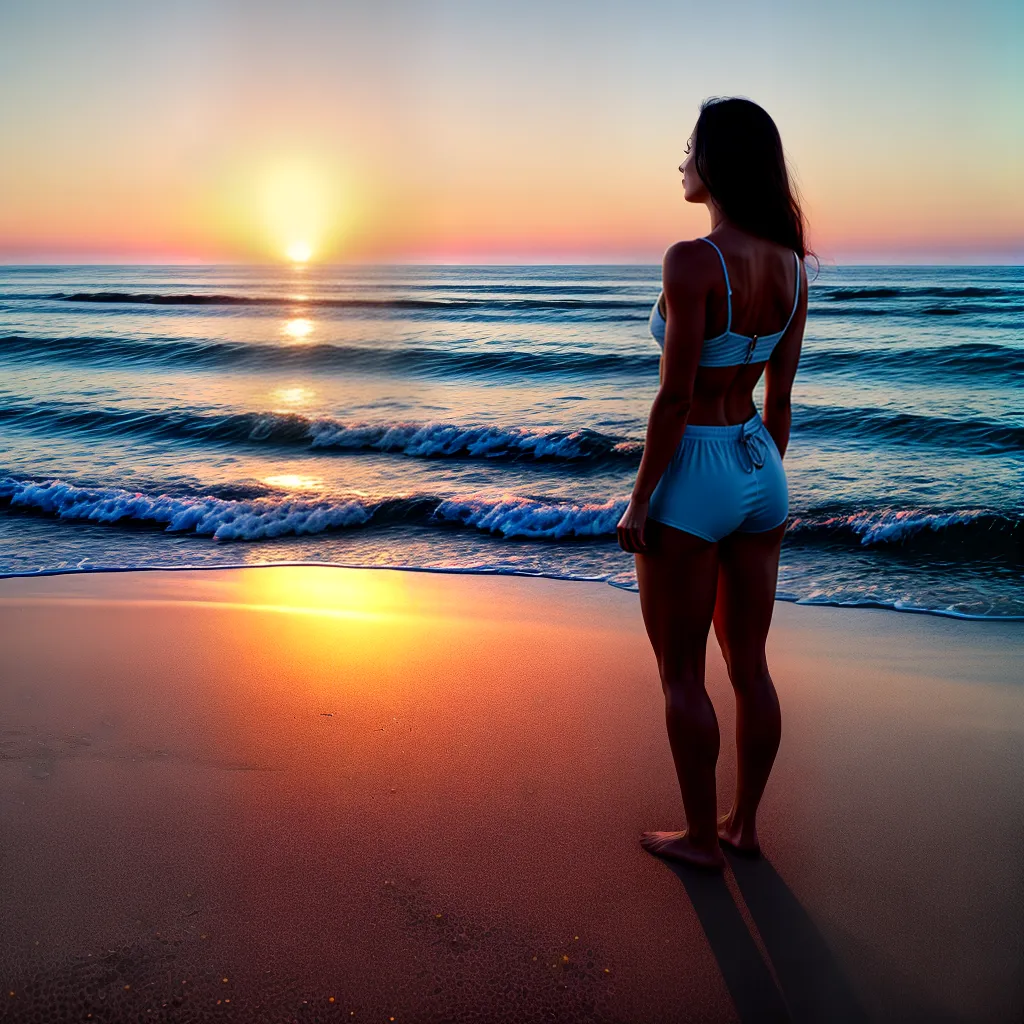 Significado de Sonhar com Praia: Descubra as Mensagens do Subconsciente 4 Fotos paz por do sol reflexao praia