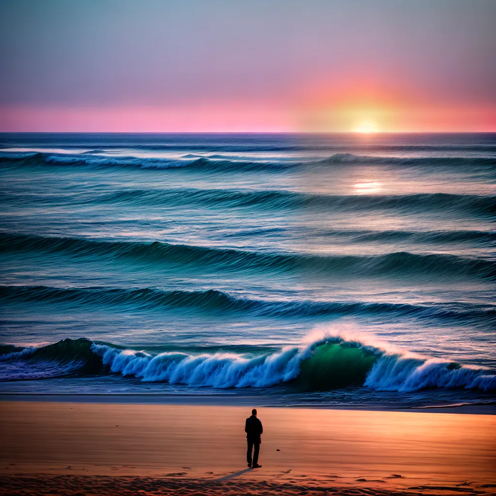 Qual o Significado de Sonhar com uma Praia Gigantesca? 2 Fotos paz praia por do sol