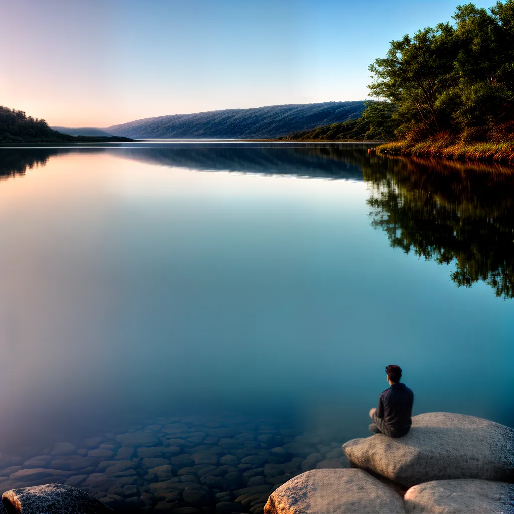 Significado de Sonhar com Água 4 Fotos paz reflexao lago ceu