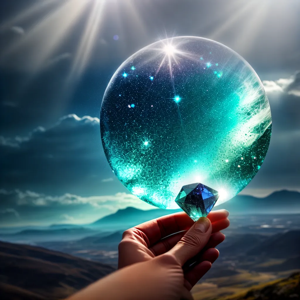 Revelado: O Simbolismo Das Pedras Preciosas Em Sonhos 2 Fotos pedra brilhante raios luz magia