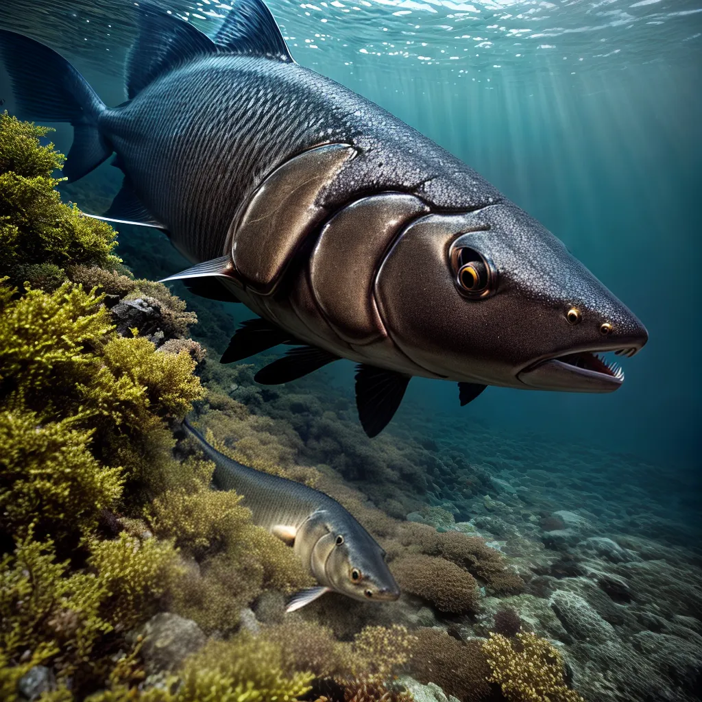 Descubra o Significado de Sonhar com o Peixe-Gato Gigante 4 Fotos peixe gato enorme emergindo rio