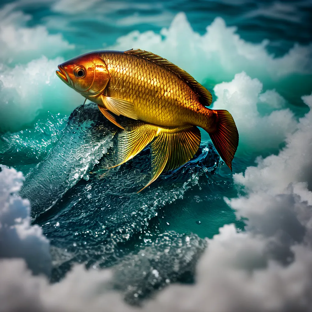 Peixe Dourado em Sonhos: Interpretação 6 Fotos peixe ouro nuvem sonhos