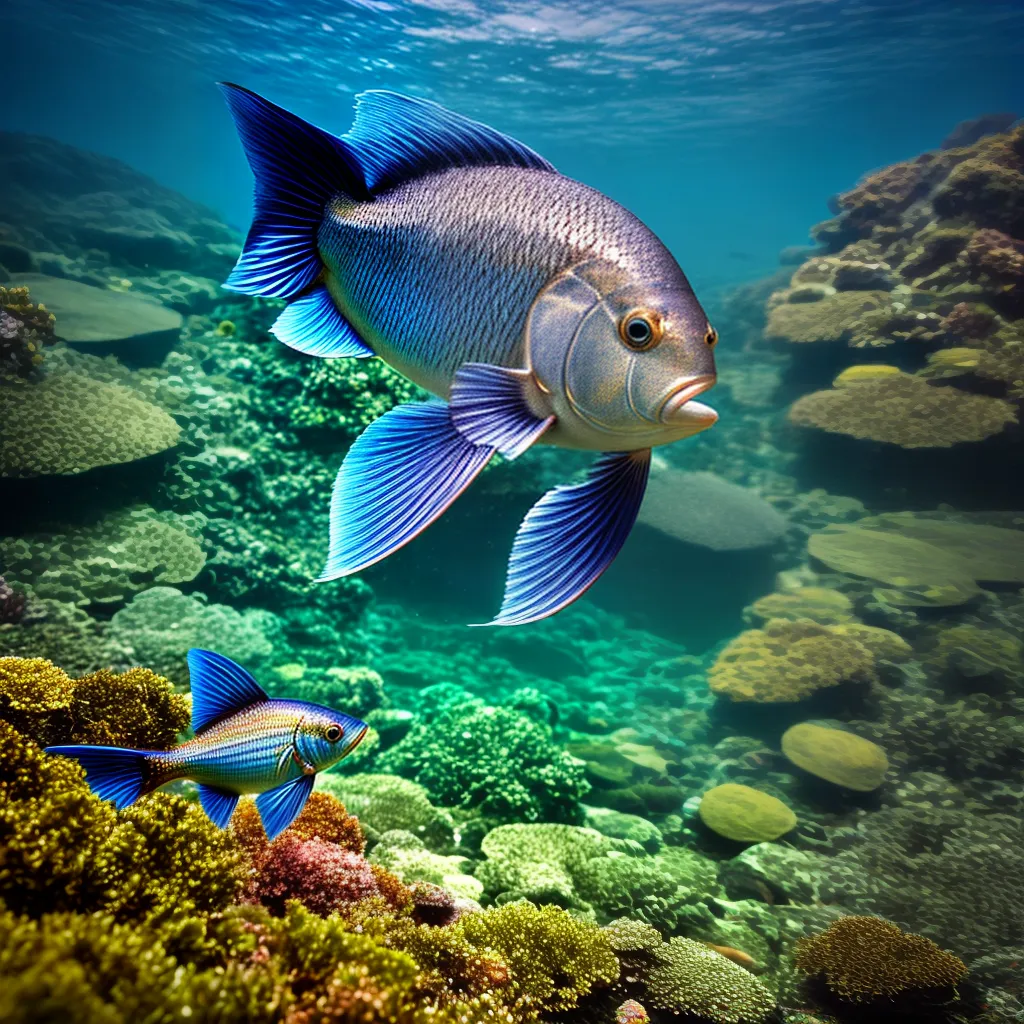 Fotos peixe pequeno oceano desafios vida