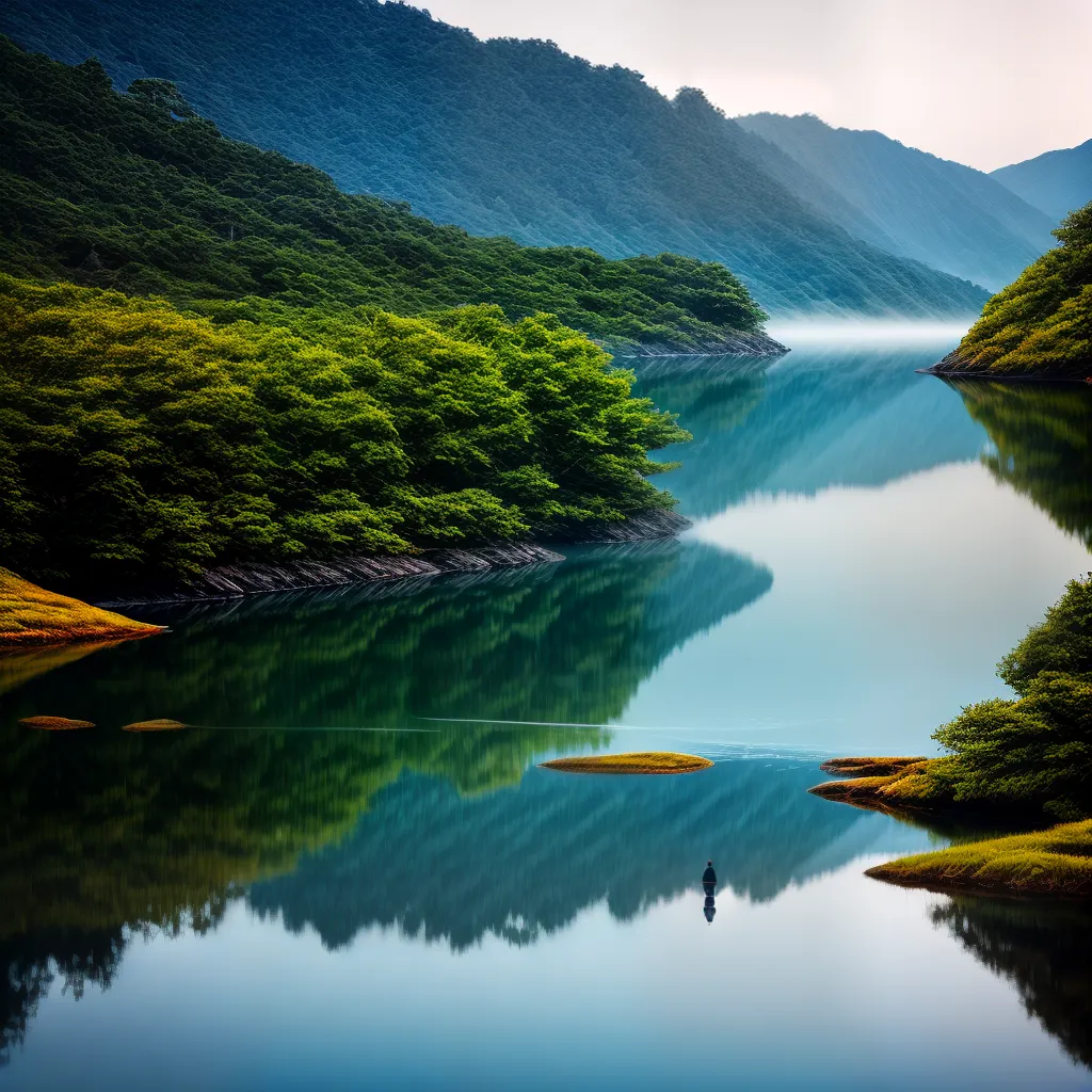 Fotos pensamento lago reflexao sonho