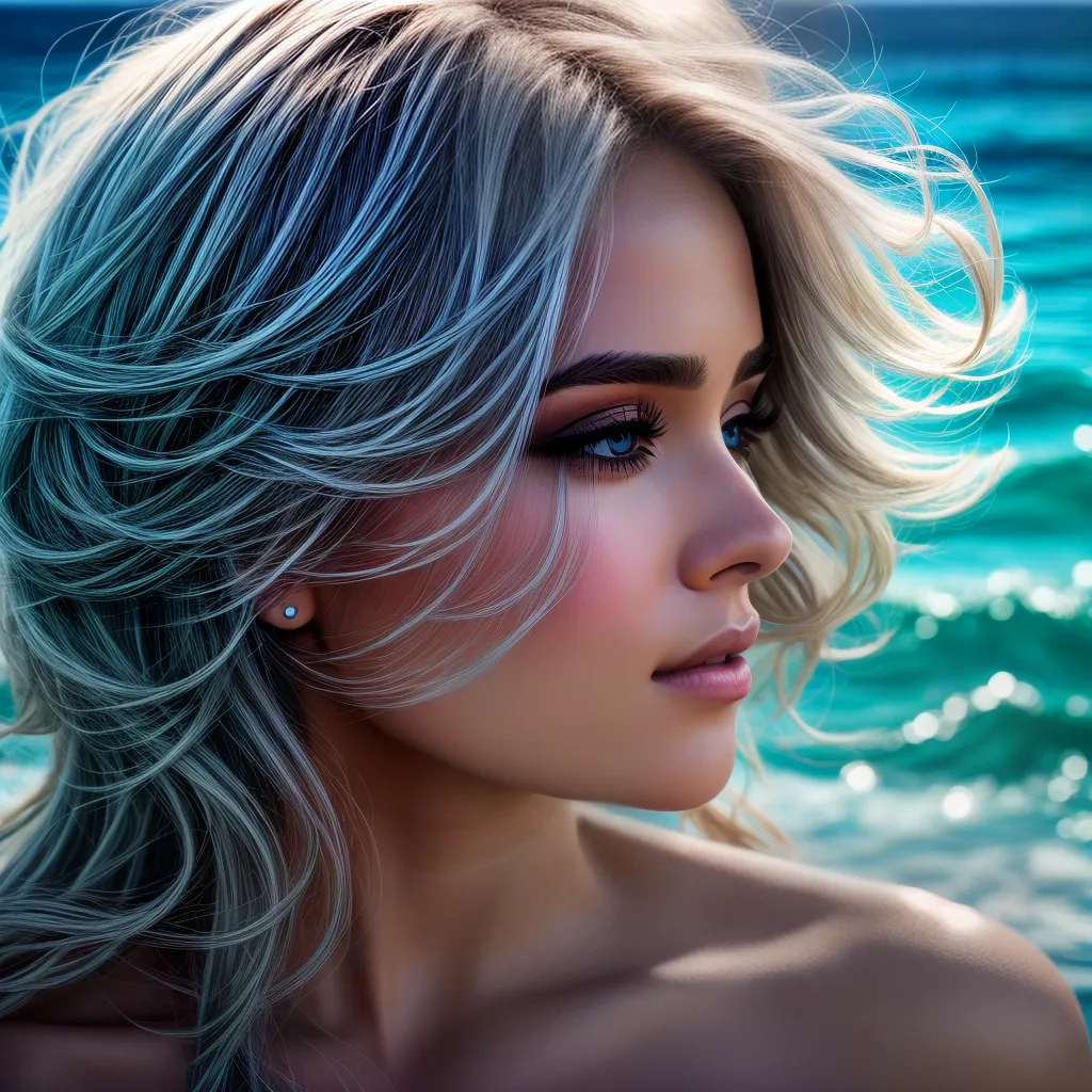 Fotos pensamentos ondas mar